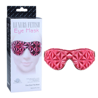 LUXURY FETISH EYE MASK PINK