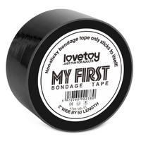 LOVETOY MY FIRST BONDAGE TAPE - BLACK