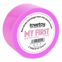 LOVETOY MY FIRST BONDAGE TAPE - FUSCHIA