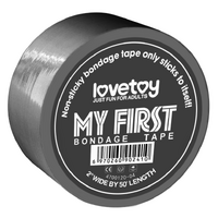 LOVETOY MY FIRST BONDAGE TAPE - GREY