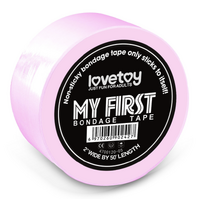 LOVETOY MY FIRST BONDAGE TAPE - PINK