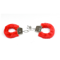 FUR LOVE CUFF - RED