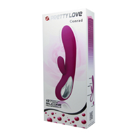 P/L "ELMER" PURPLE SILICONE VIBRATOR