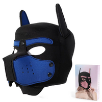 NEOPRENE PUP HOOD - BLUE