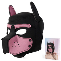 NEOPRENE PUP HOOD - PINK