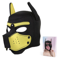 NEOPRENE PUP HOOD - YELLOW