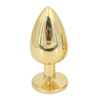 GEM - GOLD ALLOY BUTT PLUG SMALL