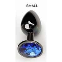 GEM - GUN METAL ALLOY BUTT PLUG SMALL