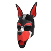 PUP HOOD PU - RED