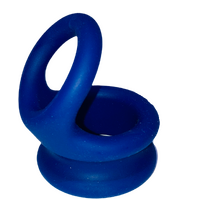 TUG 2 MEDIUM COCK RING / BALL STRETCHER - BLUE