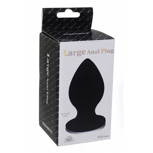 APHRODISIA ANAL PLUG BLACK - LARGE