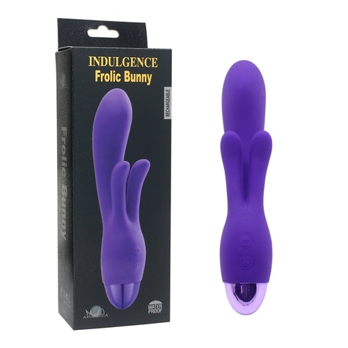 INDULGENCE RECHARGEABLE FROLIC BUNNY PURPLE