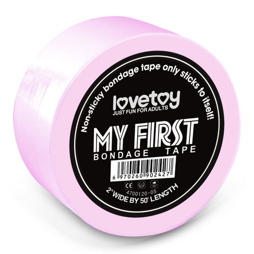 LOVETOY MY FIRST BONDAGE TAPE - PINK