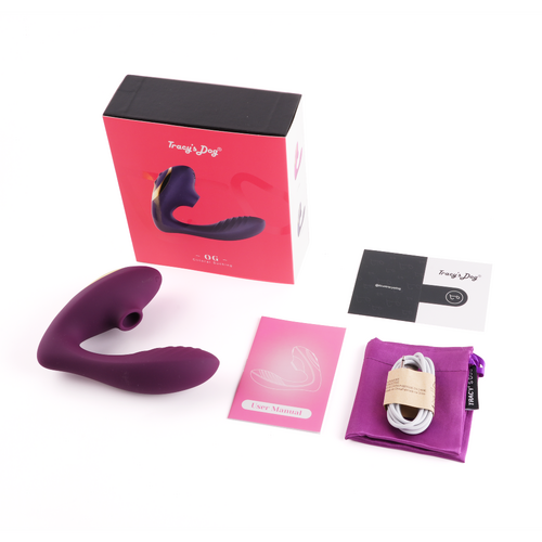 OG CLITORAL SUCKING VIBRATOR - PURPLE