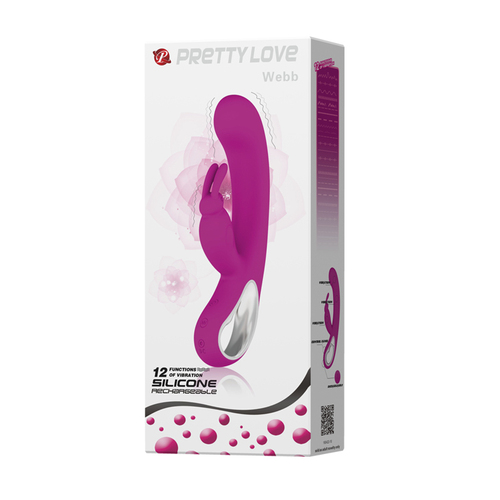 P/L "WEBB" PURPLE SILICONE G-SPOT VIBE