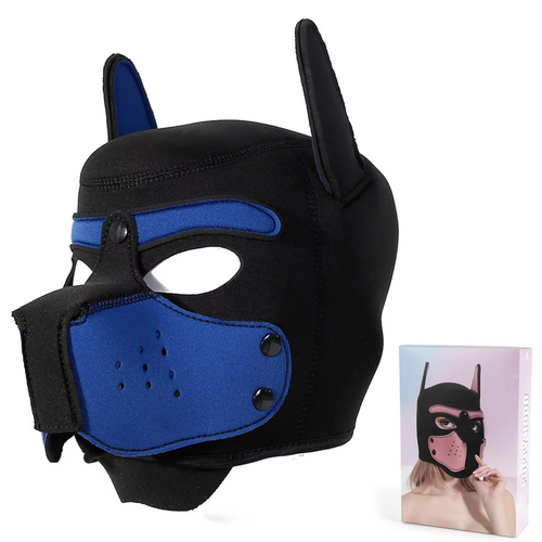 NEOPRENE PUP HOOD - BLUE