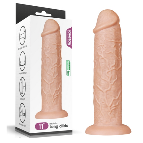 LOVE TOY REALISTIC LONG DONG 11"