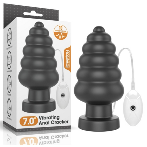 LOVETOY 7" KING SIZED VIBRATING ANAL CRACKER