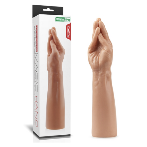 LOVETOY 13.5" KING SIZED REALISTIC MAGIC HAND