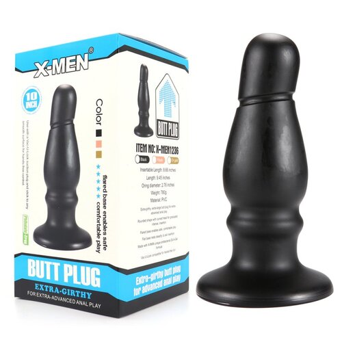 X-MEN EXTRA GIRTHY 8.6" PROSTATE PLUG