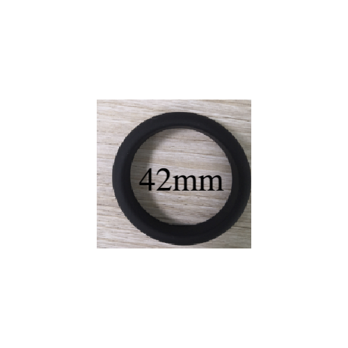 SILICONE BAND COCK RING - BLACK 42mm