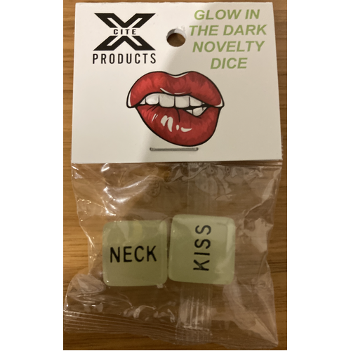 GLOW IN THE DARK NOVELTY DICE