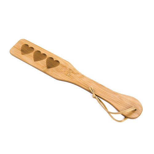 PLEASURE AND PAIN - HEARTS BAMBOO PADDLE