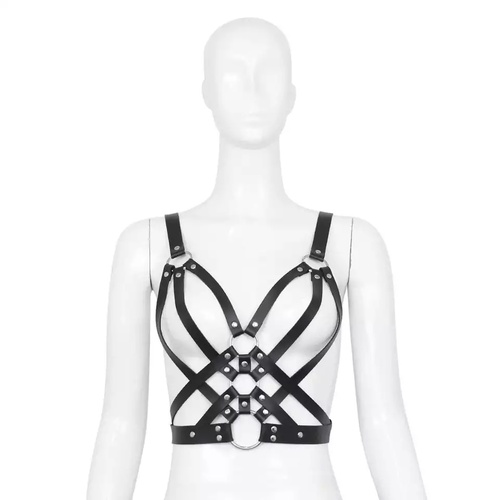 PU FEMALE BONDAGE HARNESS