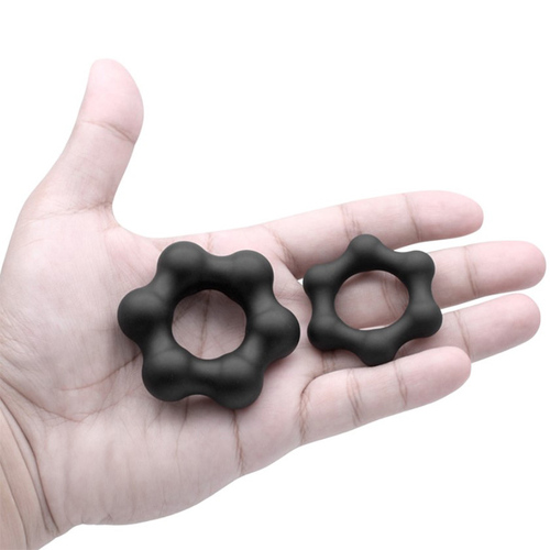 STAR PERFORMER 2pc SILICONE COCKRING