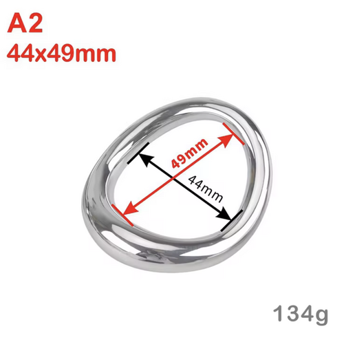 ERGO 44mm X 49mm METAL COCK RING (A2)