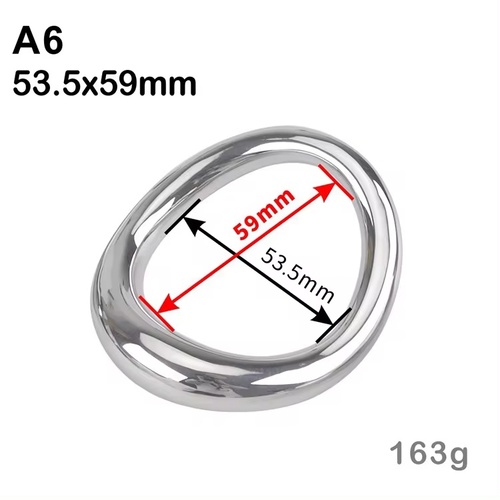 ERGO 53.5mm X 59mm (A6)  METAL COCK RING