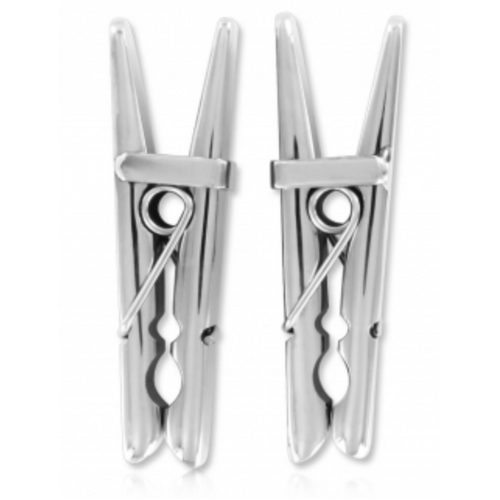 PLEASURE AND PAIN - S/STEEL BONDAGE PEG 2pc